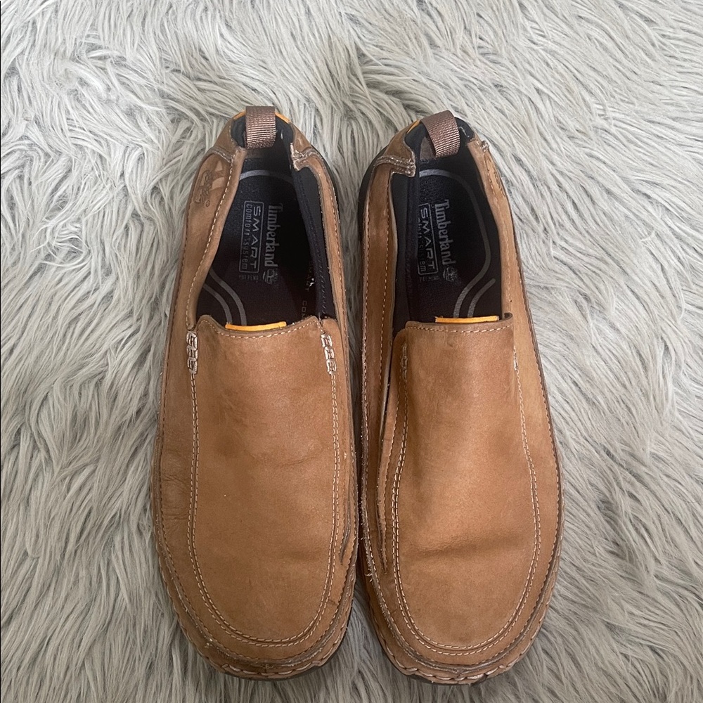 Timberland Men's Brown Slip-On Loafers